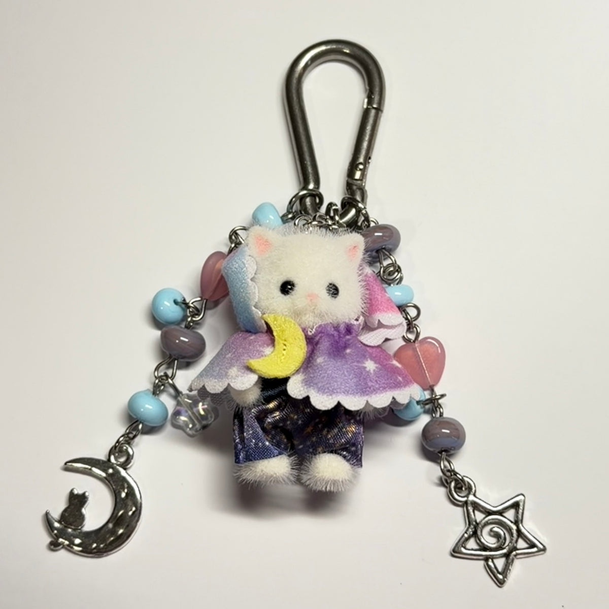 space cat - carabiner