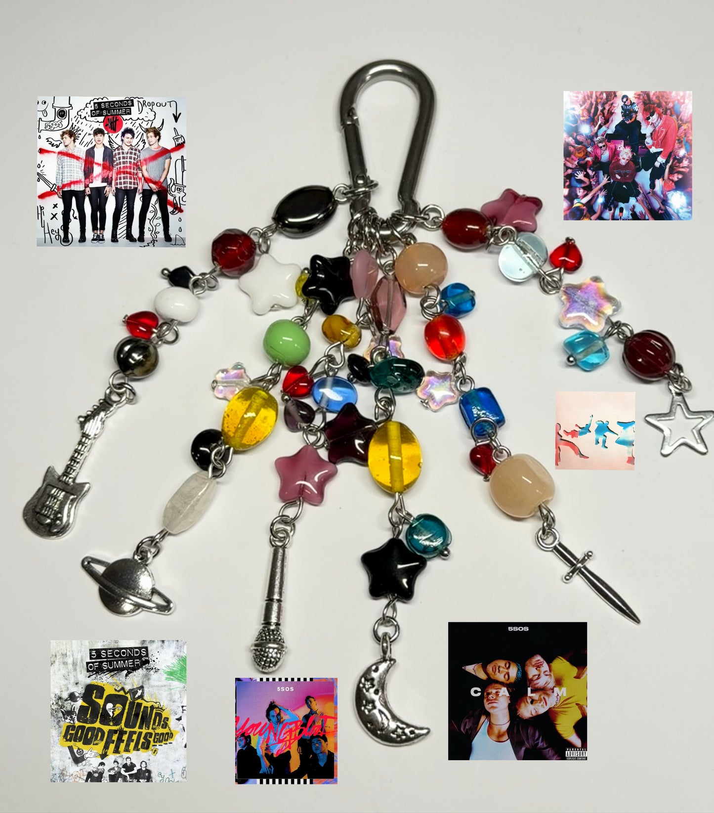 5sos (all albums) - carabiner