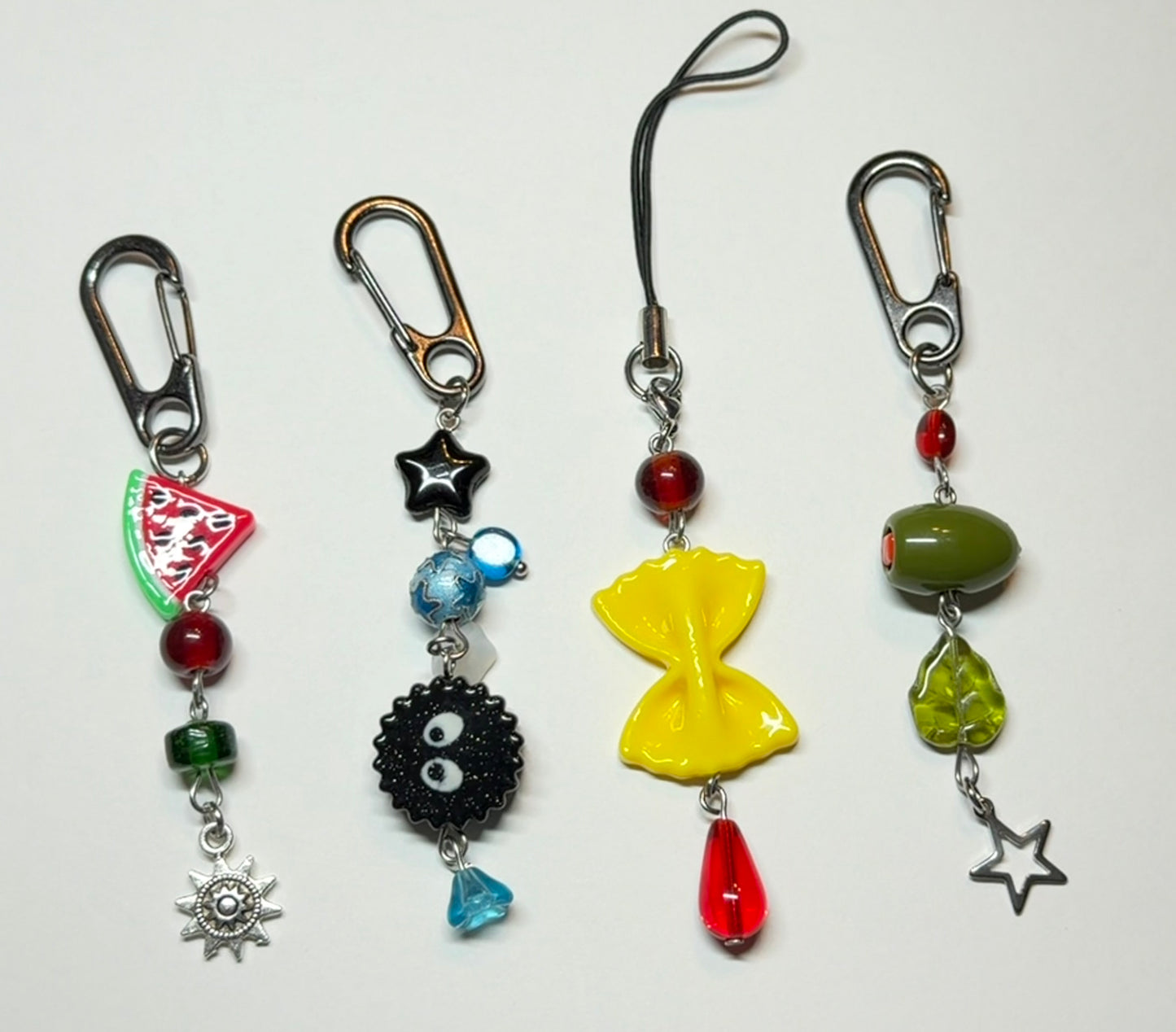 mini carabiner charm