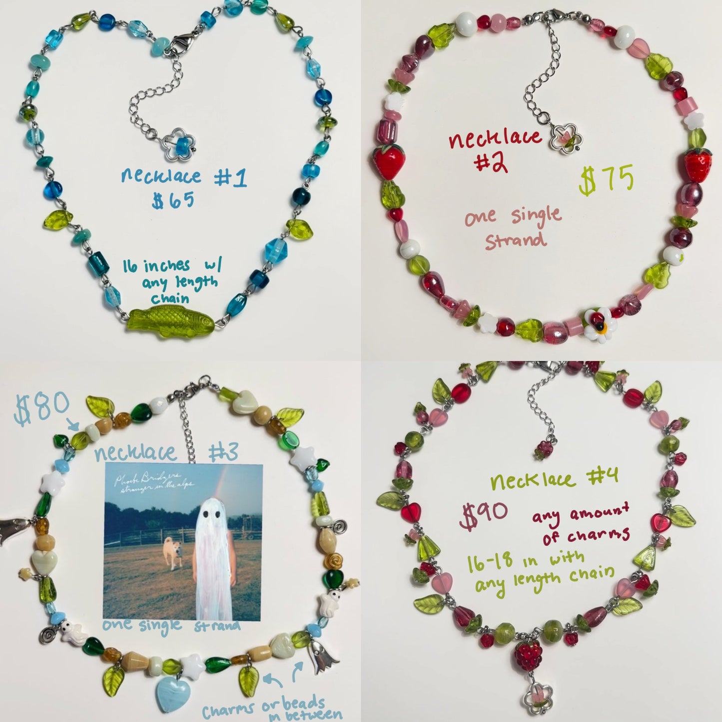 custom necklace! READ DESCRIPTION BEFORE BUYING