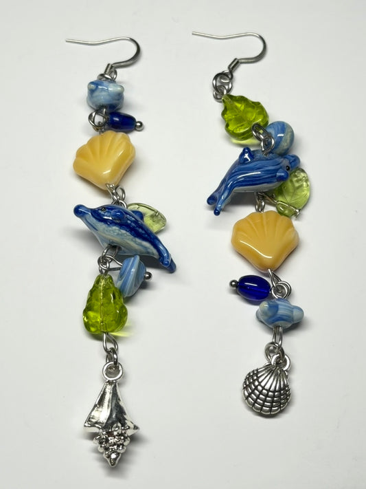 under the sea - earrings