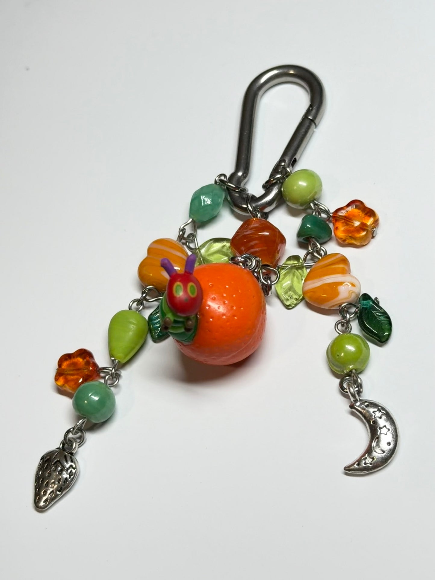 very hungry orange - carabiner