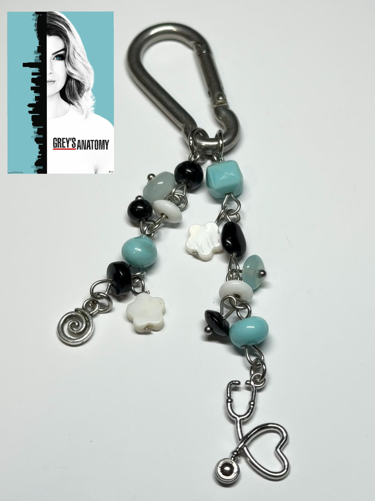 grey's anatomy - carabiner