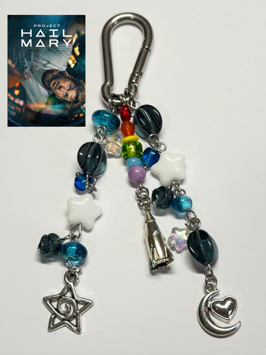 project hail mary (rainbow) - carabiner