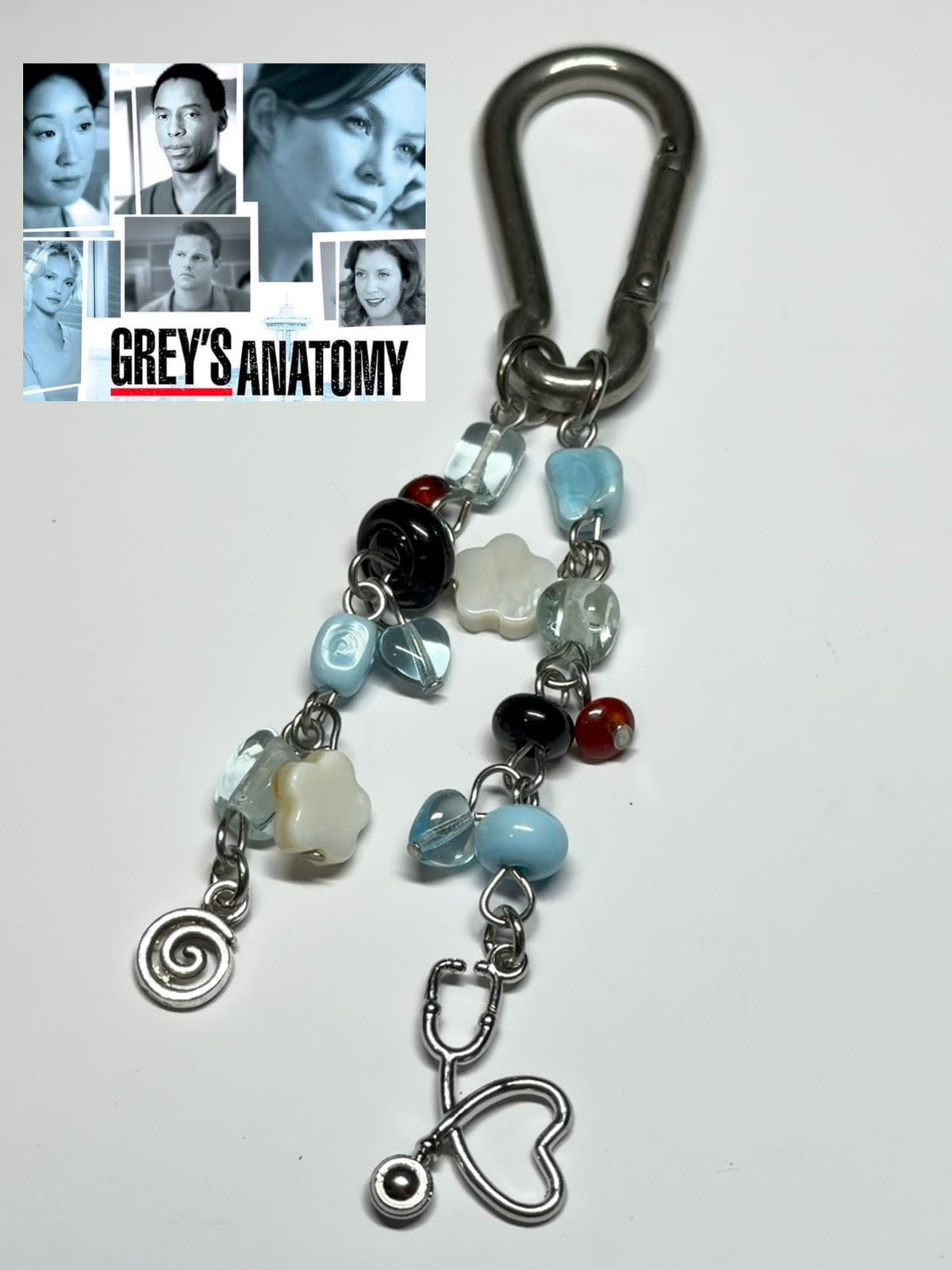grey's anatomy - carabiner