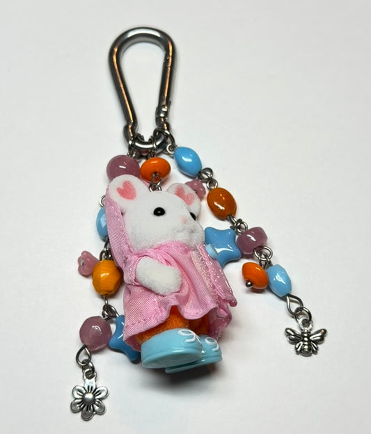 pink mouse - carabiner