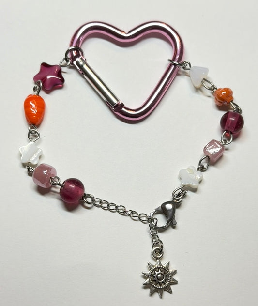 lesbian - bracelet/carabiner