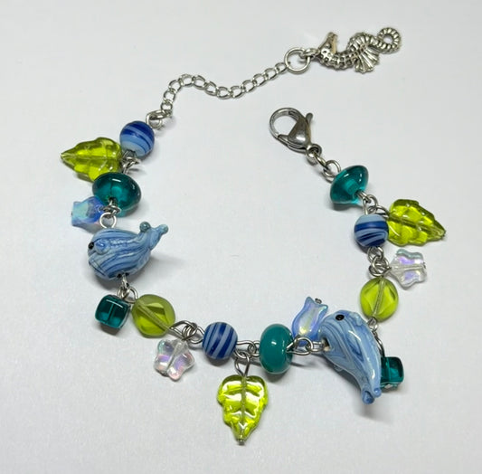 whale watching - bracelet