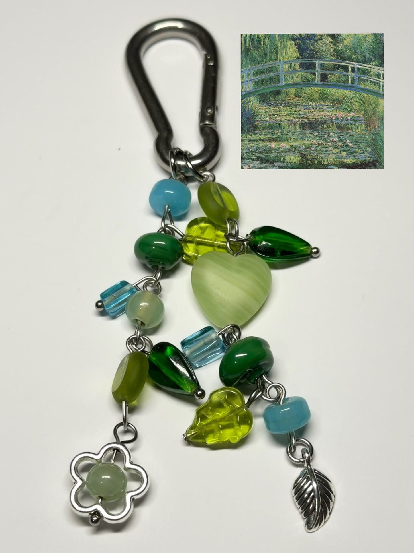 water lilies - carabiner
