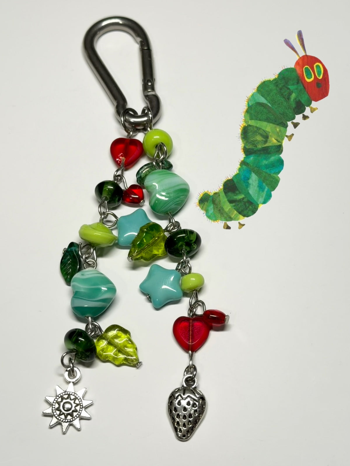 very hungry caterpillar - carabiner