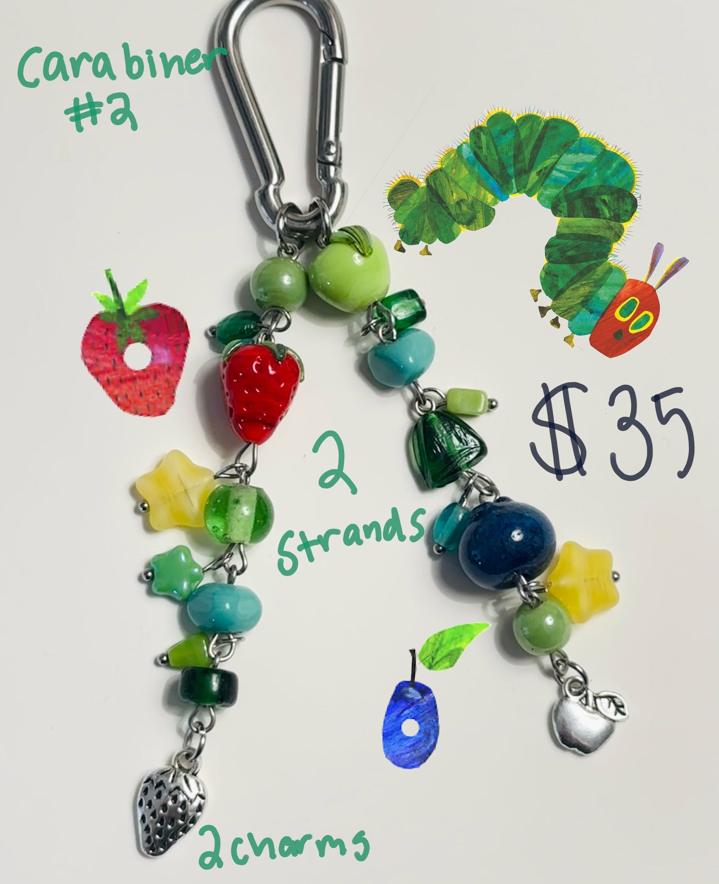 custom carabiner/safety pinREAD DESCRIPTION BEFORE BUYING