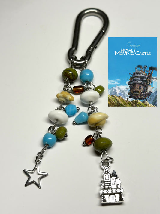 howl's moving castle - carabiner