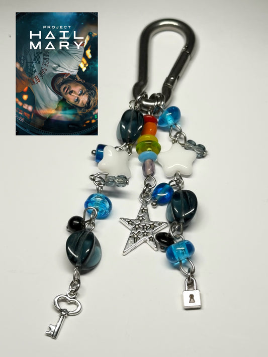 project hail mary (rainbow) - carabiner
