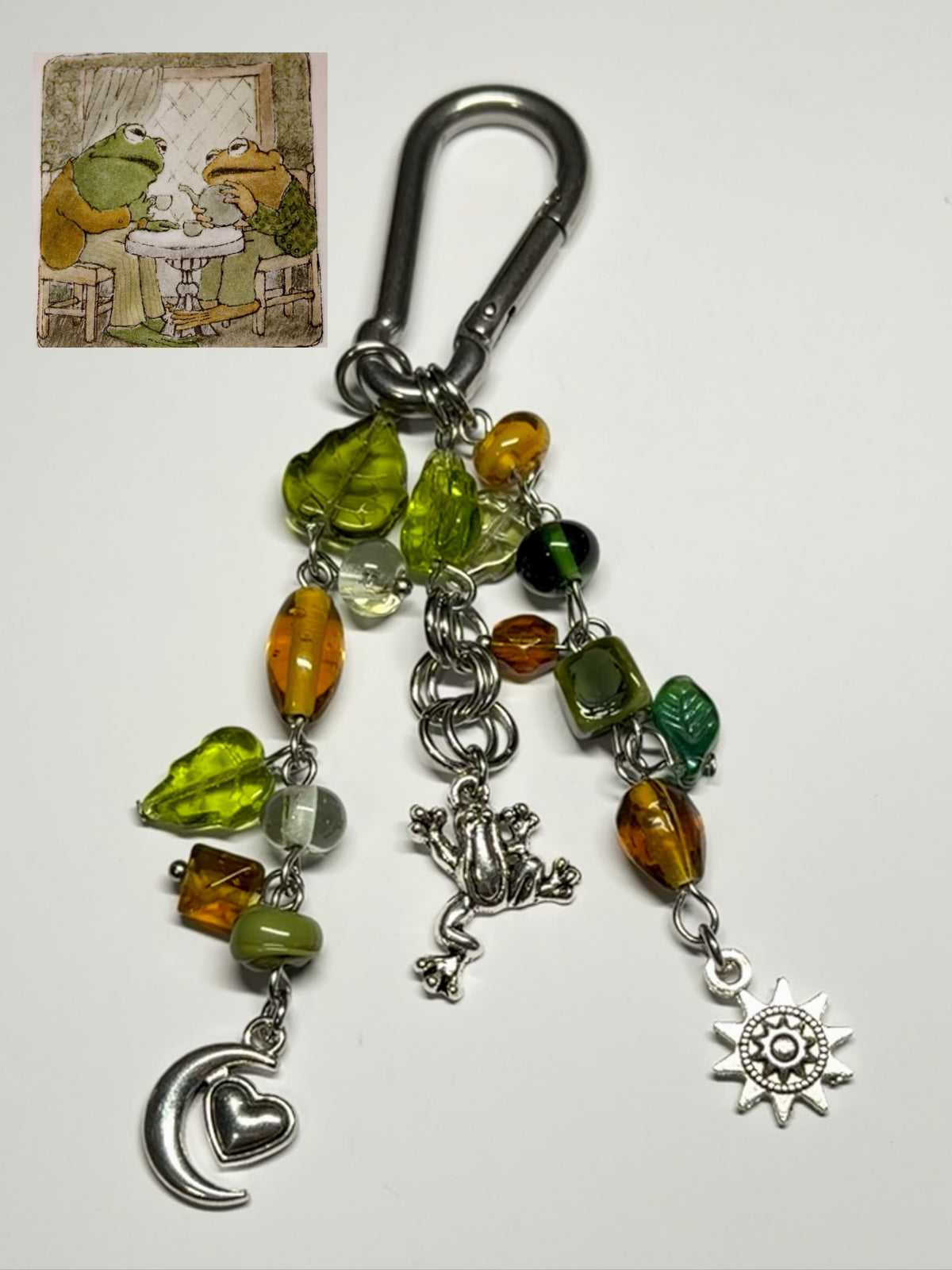 frog + toad - carabiner