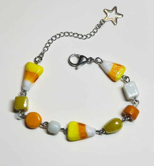 candy corn - bracelet