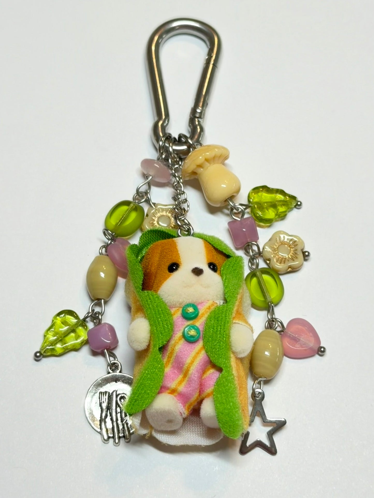 hot dog dog - carabiner