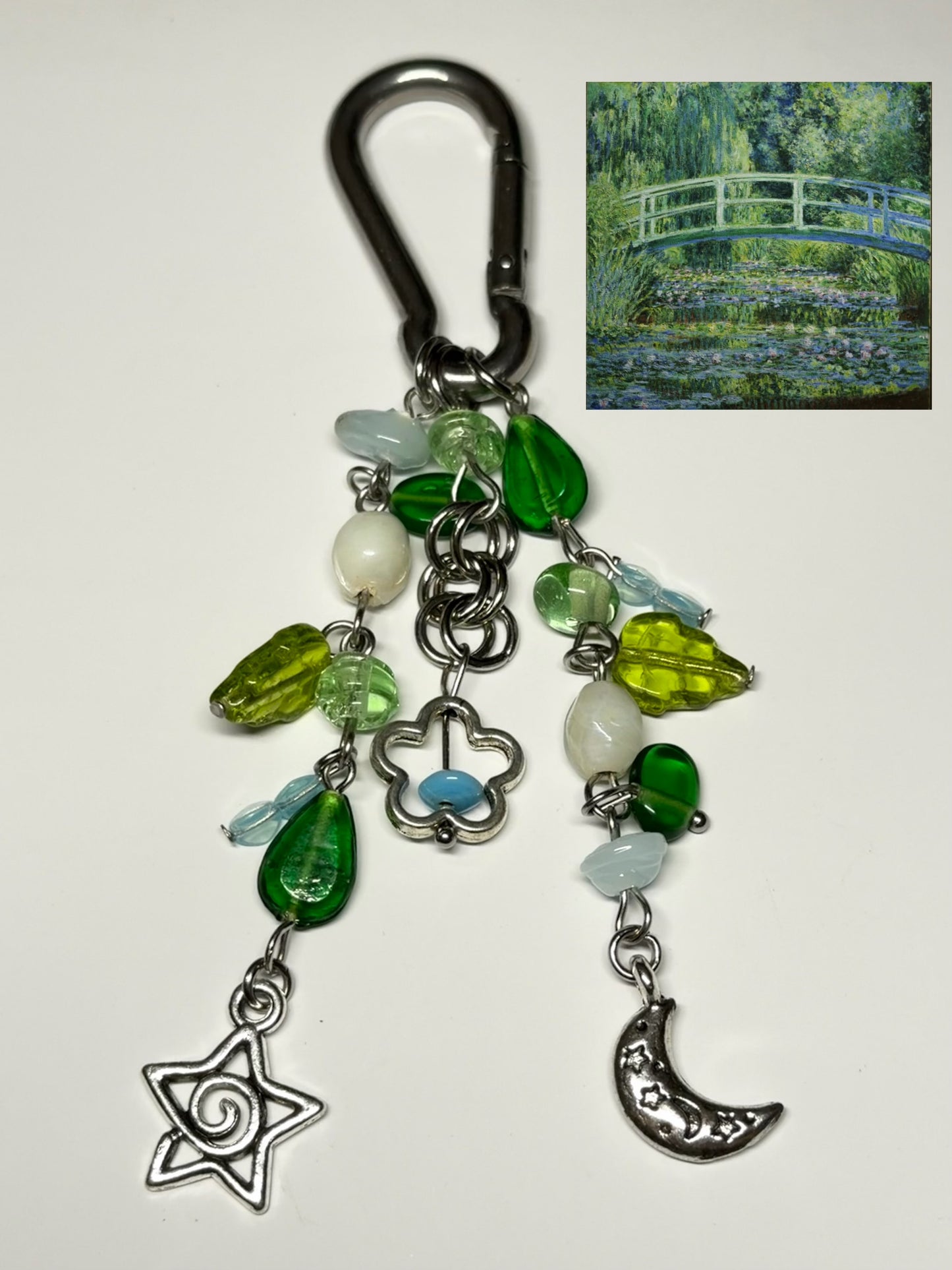 water lilies (bridge) - carabiner