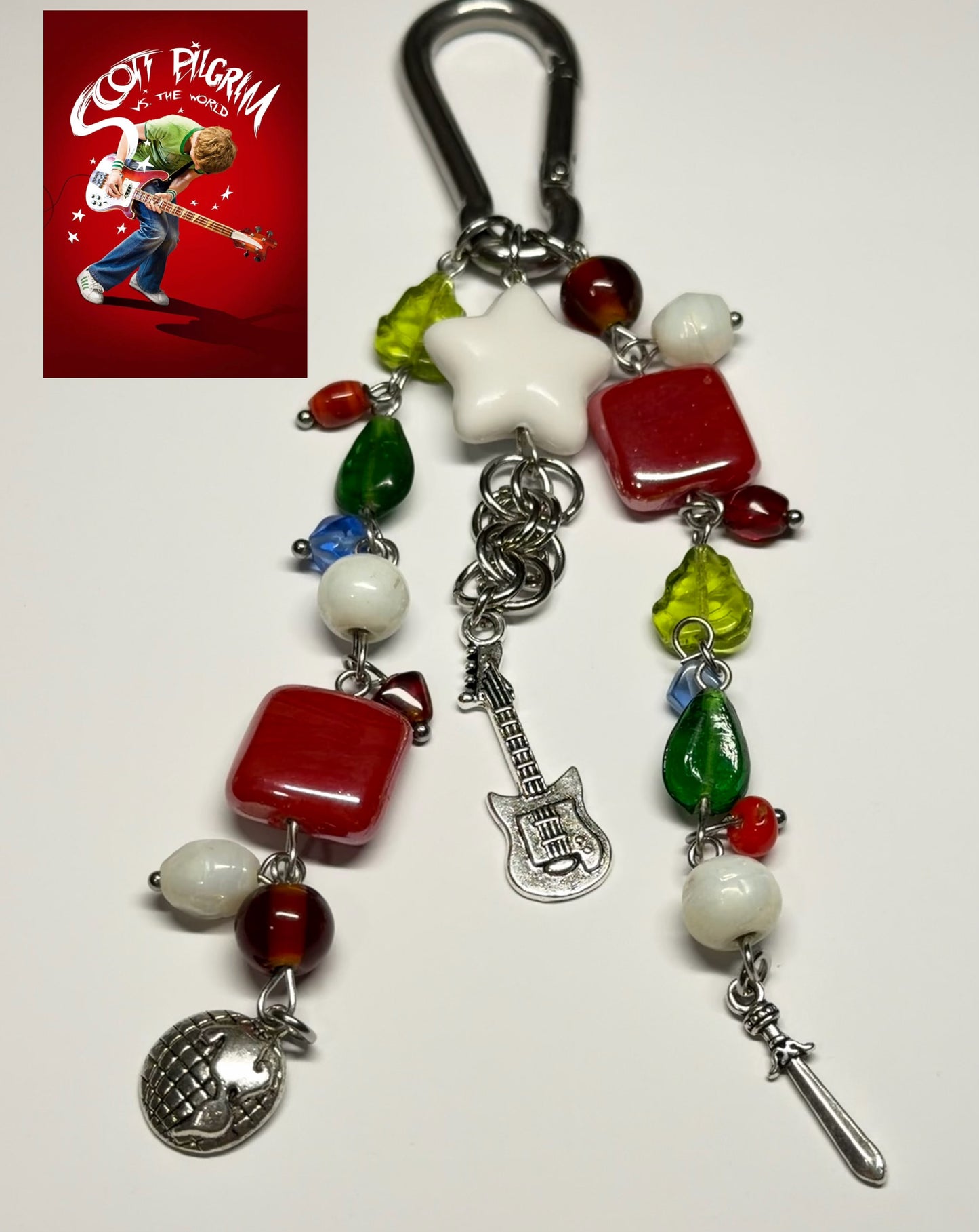 scott pilgrim vs the world - carabiner