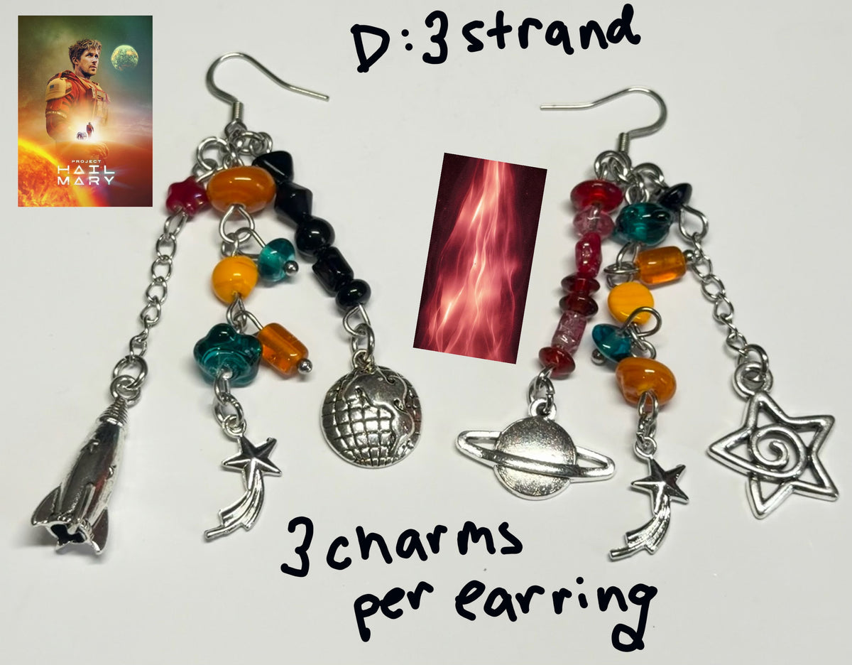custom earrings READ DESCRIPTION BEFORE BUYING
