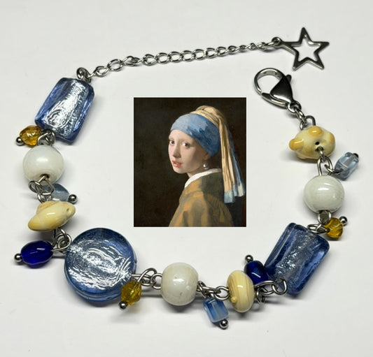 girl with a pearl earring - bracelet