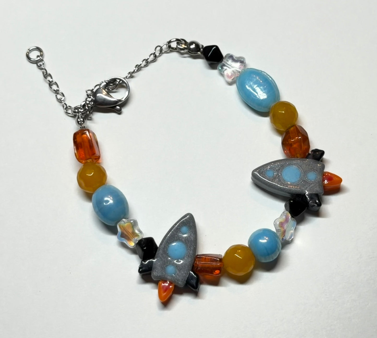 3, 2, 1, blastoff! - bracelet