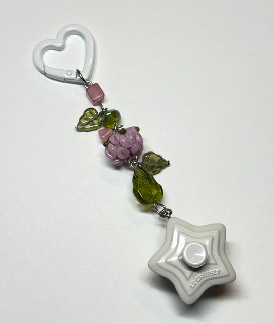 raspberry - carabiner