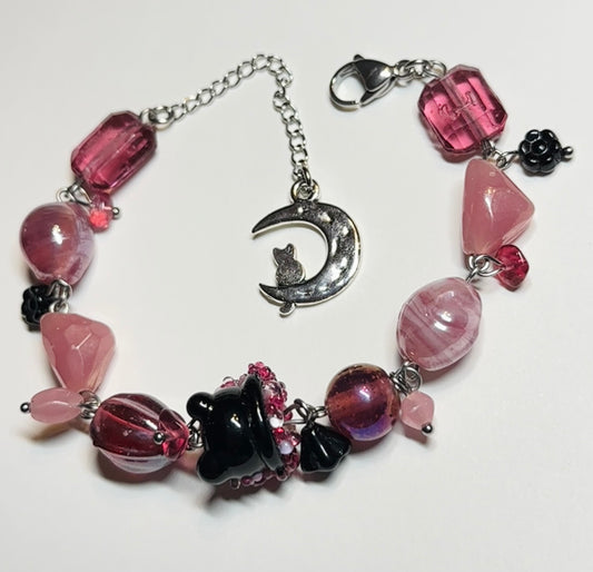 pink cauldron - bracelet